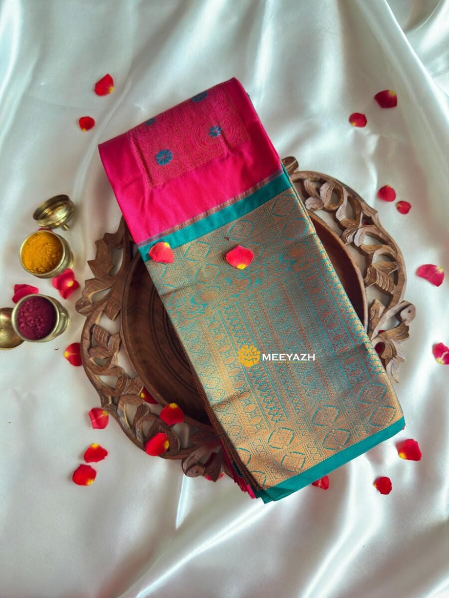 Ethnic Crown Saree-MY123