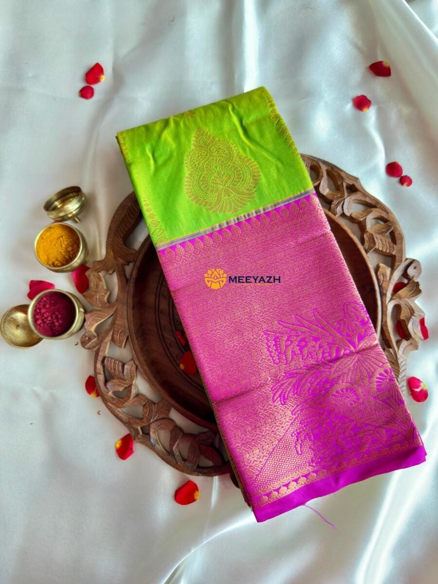 Heritage Bloom Saree-MY142